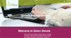 Desktop Screenshot of greenshootsresearch.com